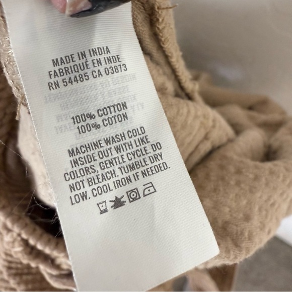 Aerie Textured Corduroy Kick Flare Overalls - Picture 10 of 11